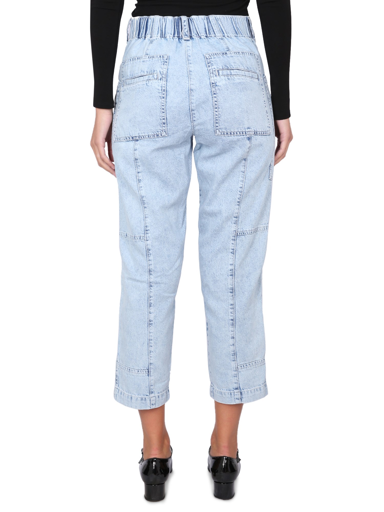 PROENZA SCHOULER WHITE LABEL    COTTON DENIM JEANS