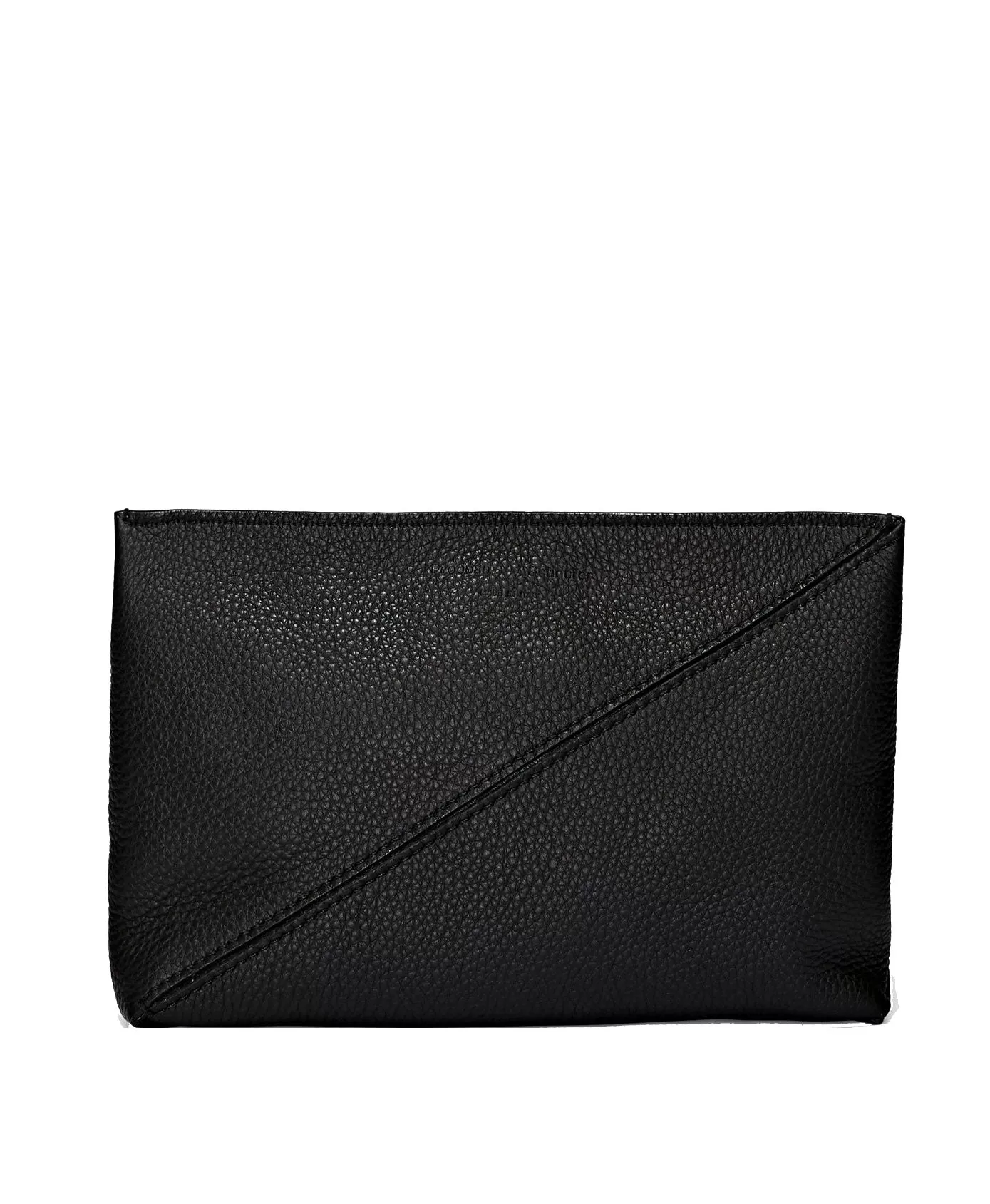 PS Logo Zip Pouch, Black