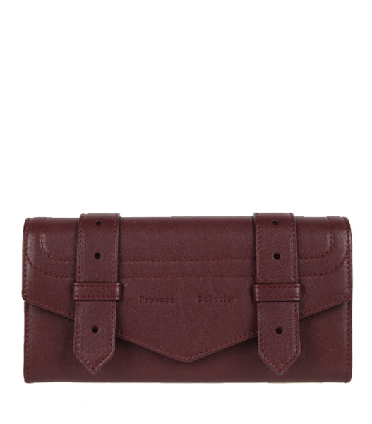 PS1 Continental Flap Wallet, Cordovan