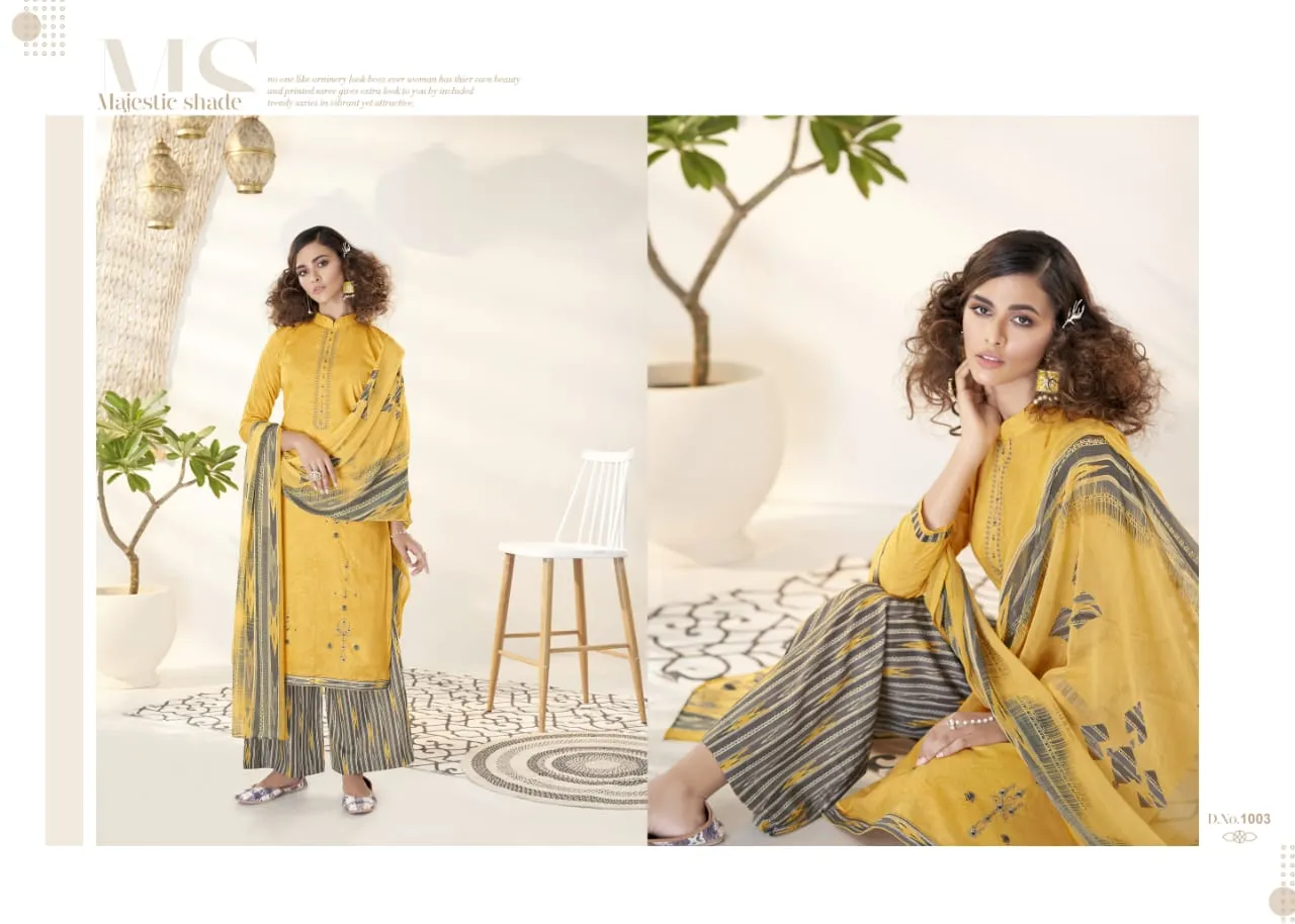 Radhika Fashion Azara The Mask Pure Lawn Cotton Designer Salwar Kameez