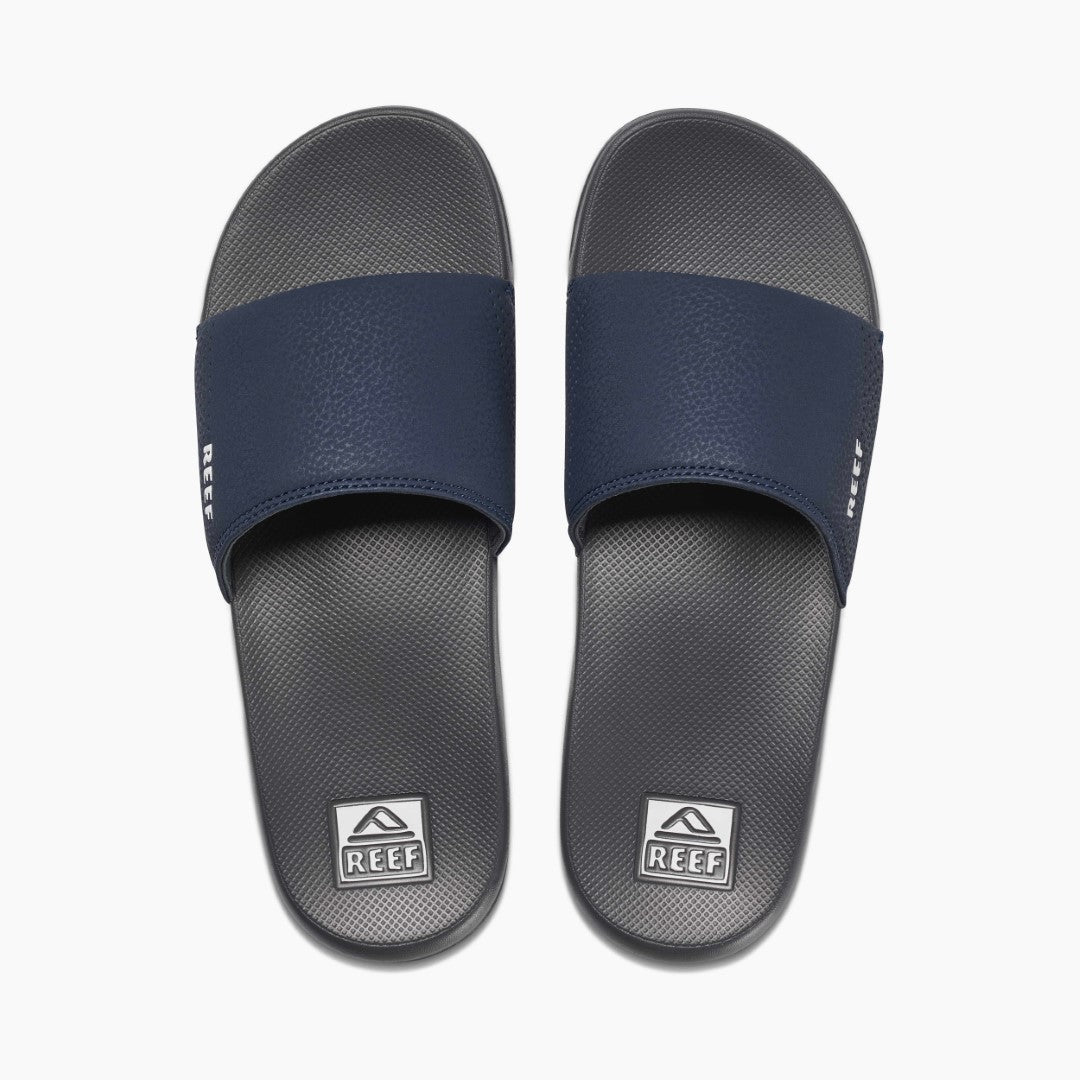 Reef ONE SLIDE NAVY WHITE   