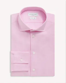 Richard James Textured Shirt Pink