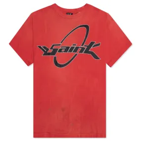 S. Circle S/S T-Shirt - Red