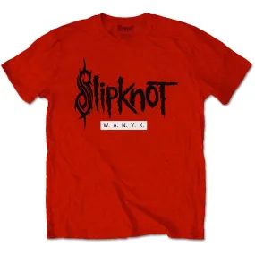 Slipknot WANYK Red T