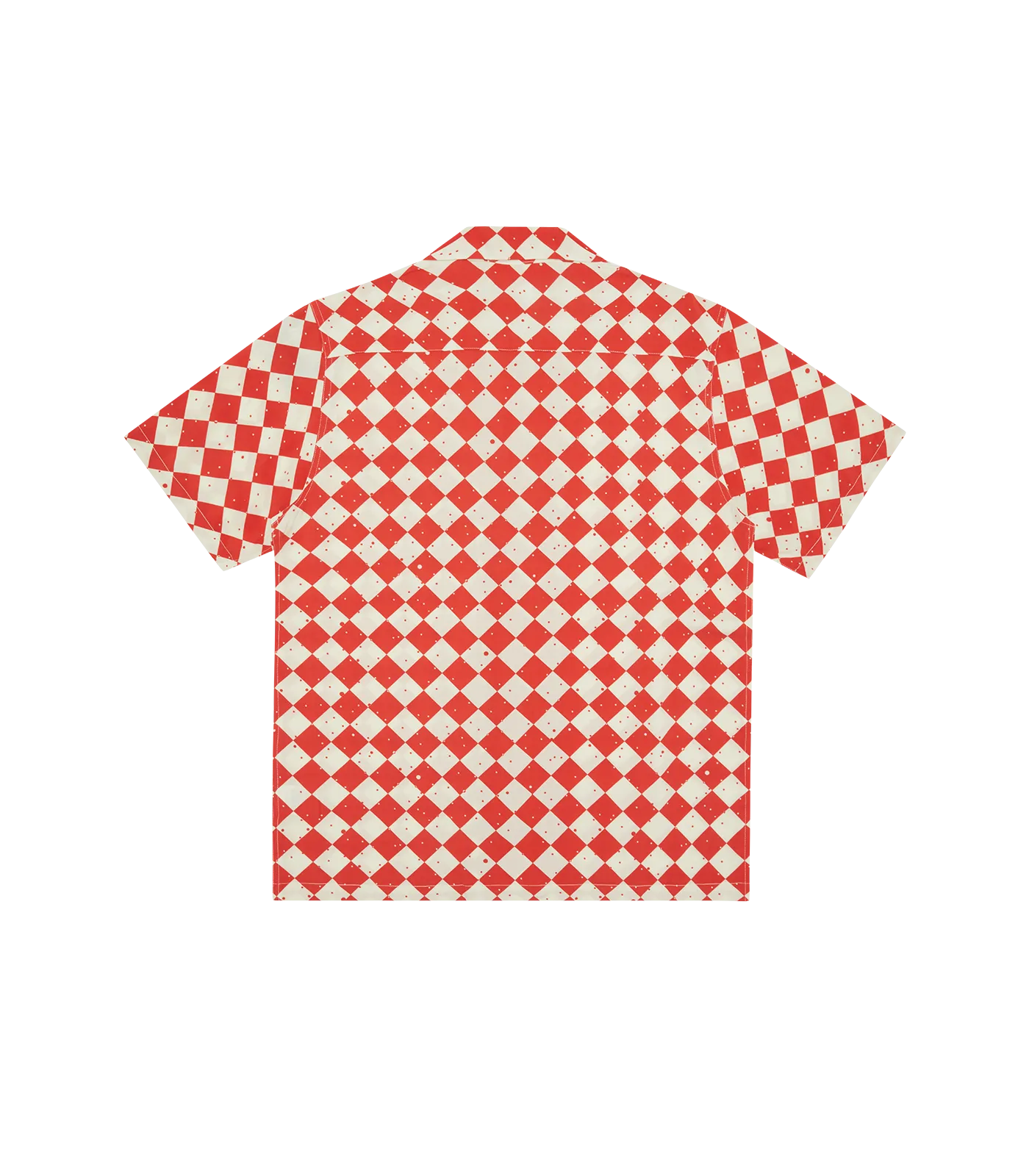 SPACE CHECK S/S SHIRT - RED