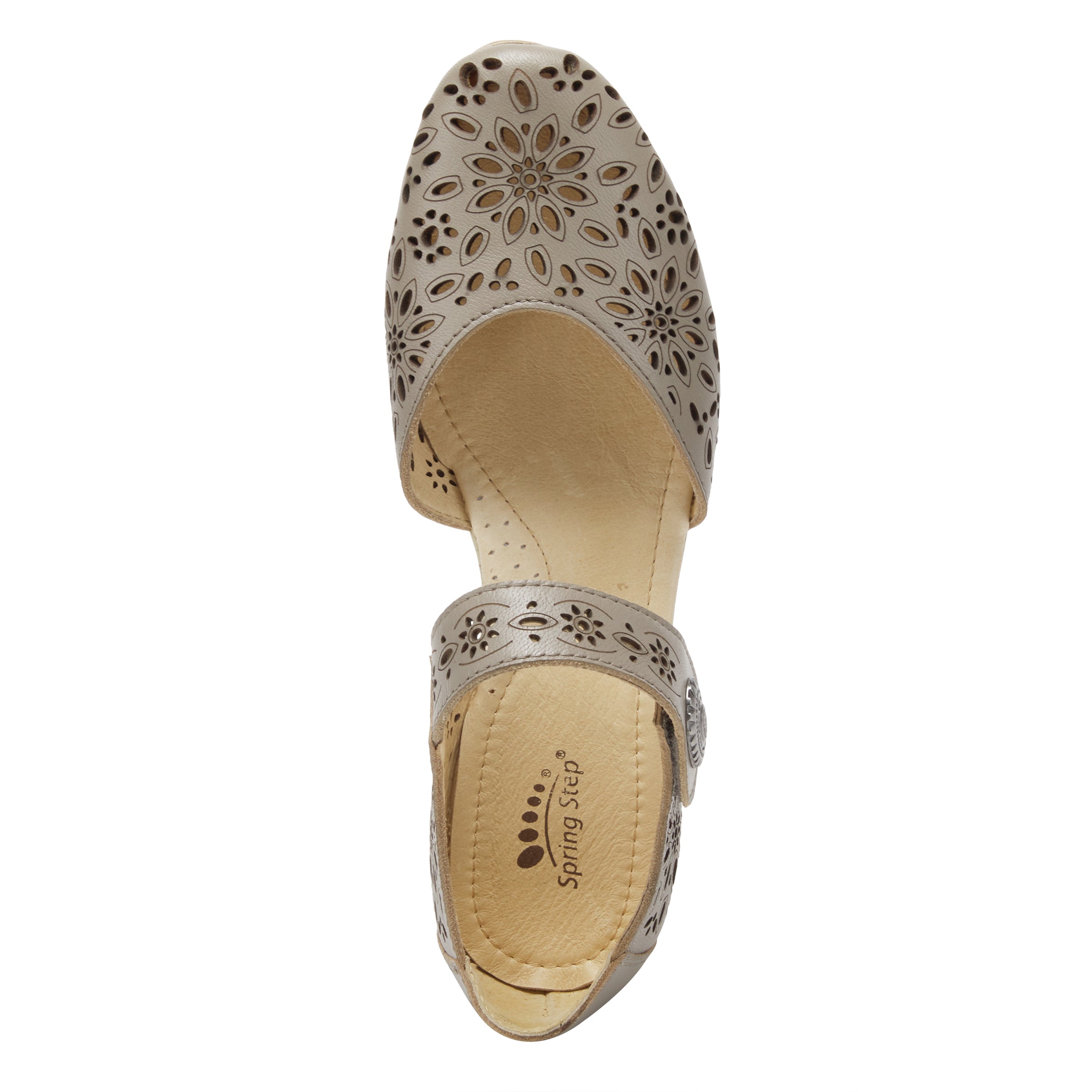 SPRING STEP NOUGAT MARY JANE SHOE