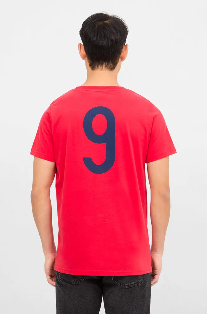 T-shirt red Bara Cruyff 9