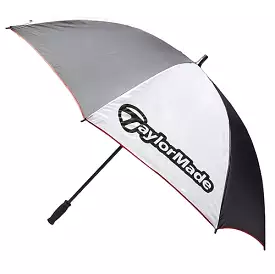 TaylorMade 60 Single Canopy Umbrella - White & Black