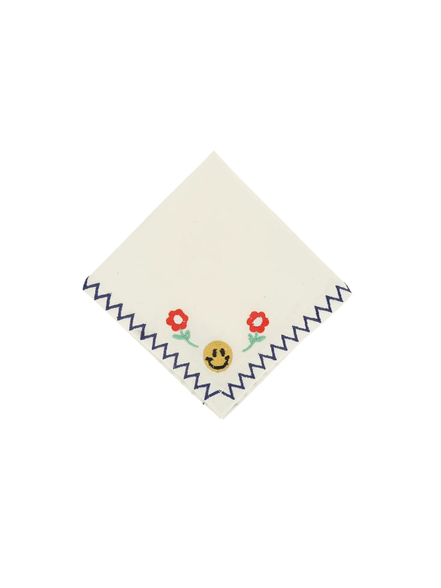 The All The Feels Cocktail Napkin, Set of 4 - Smiley / Cotton