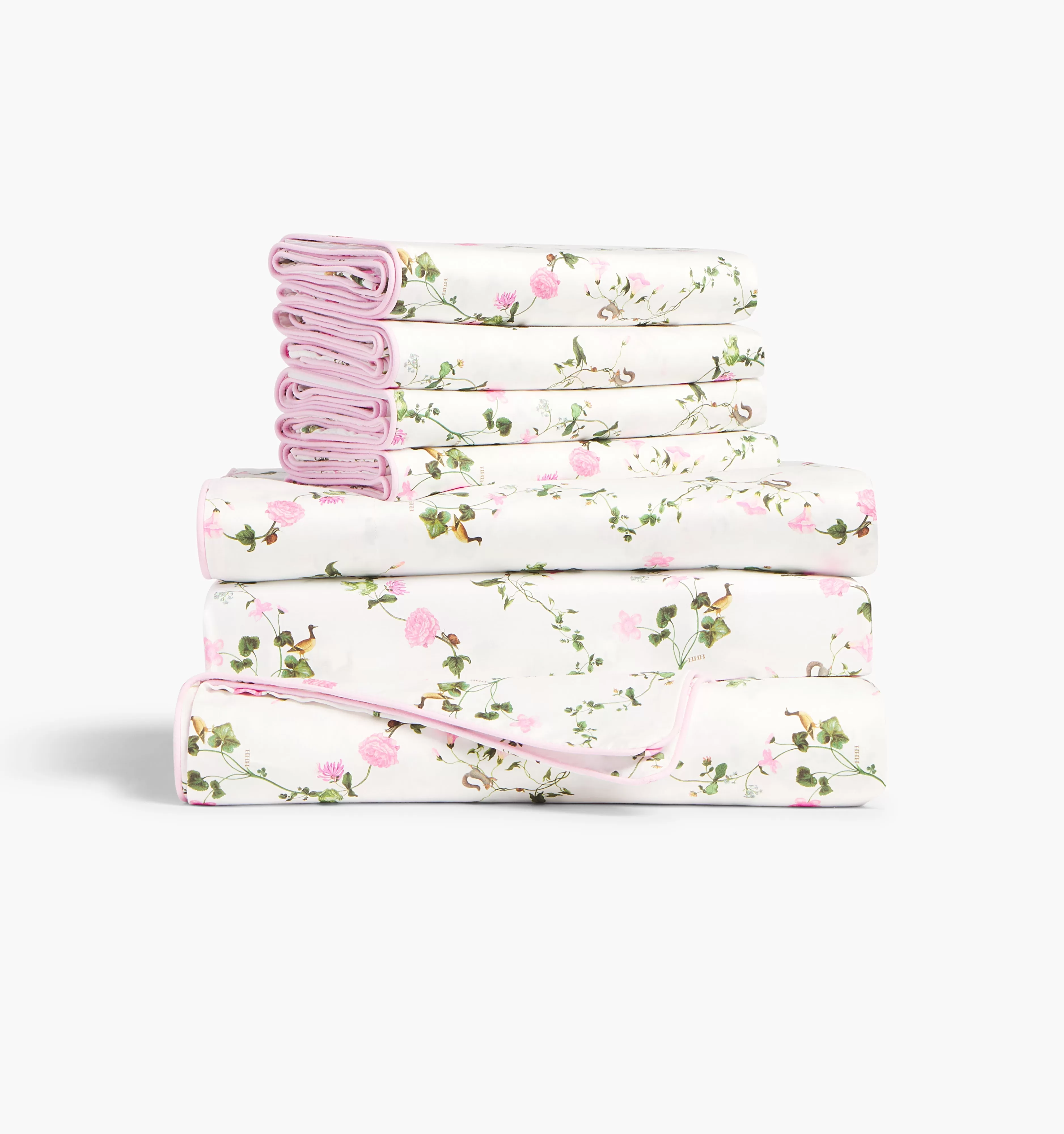 The Bed Set - Pink Pond Floral