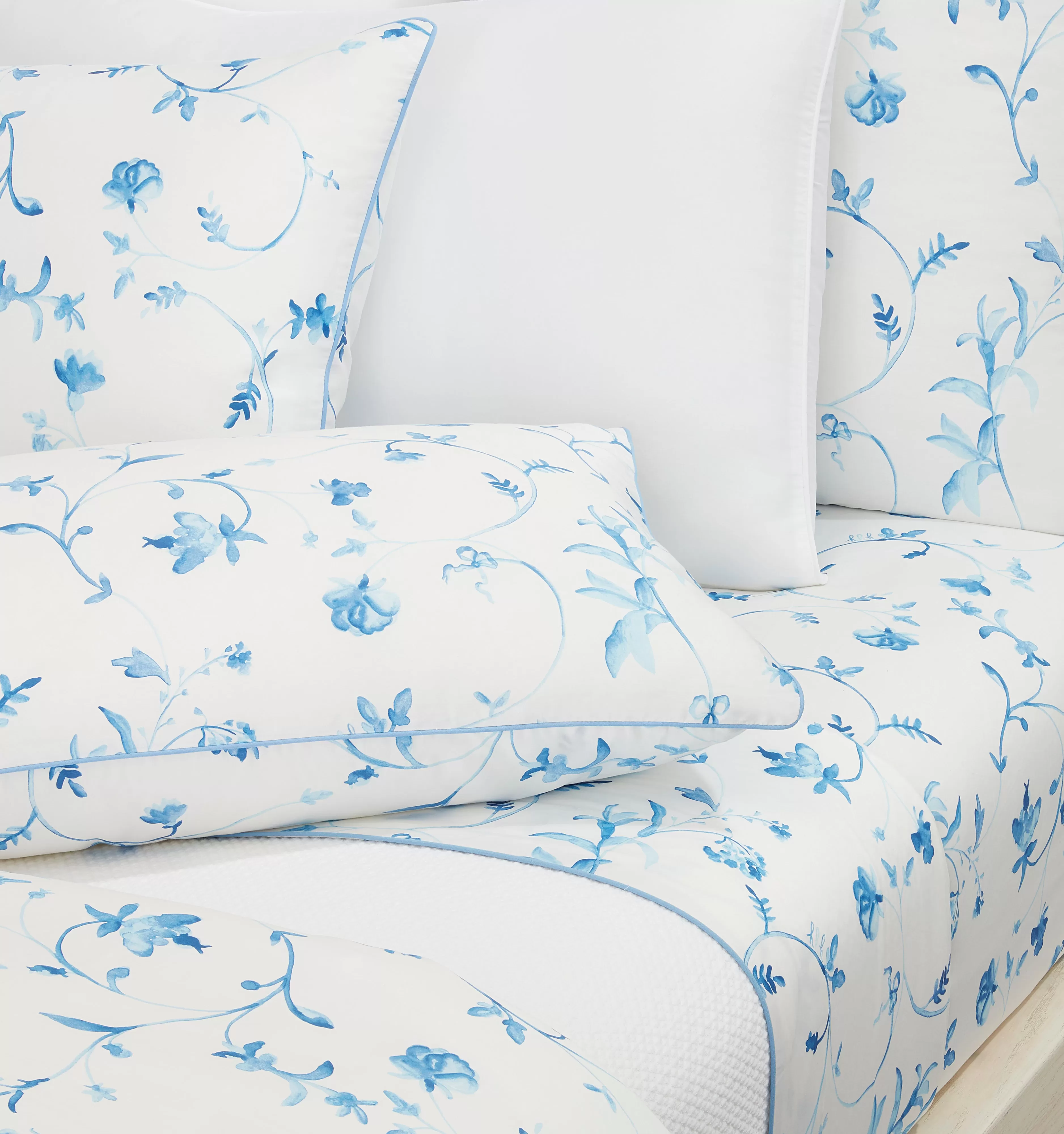 The Duvet Cover - Blue Botanical