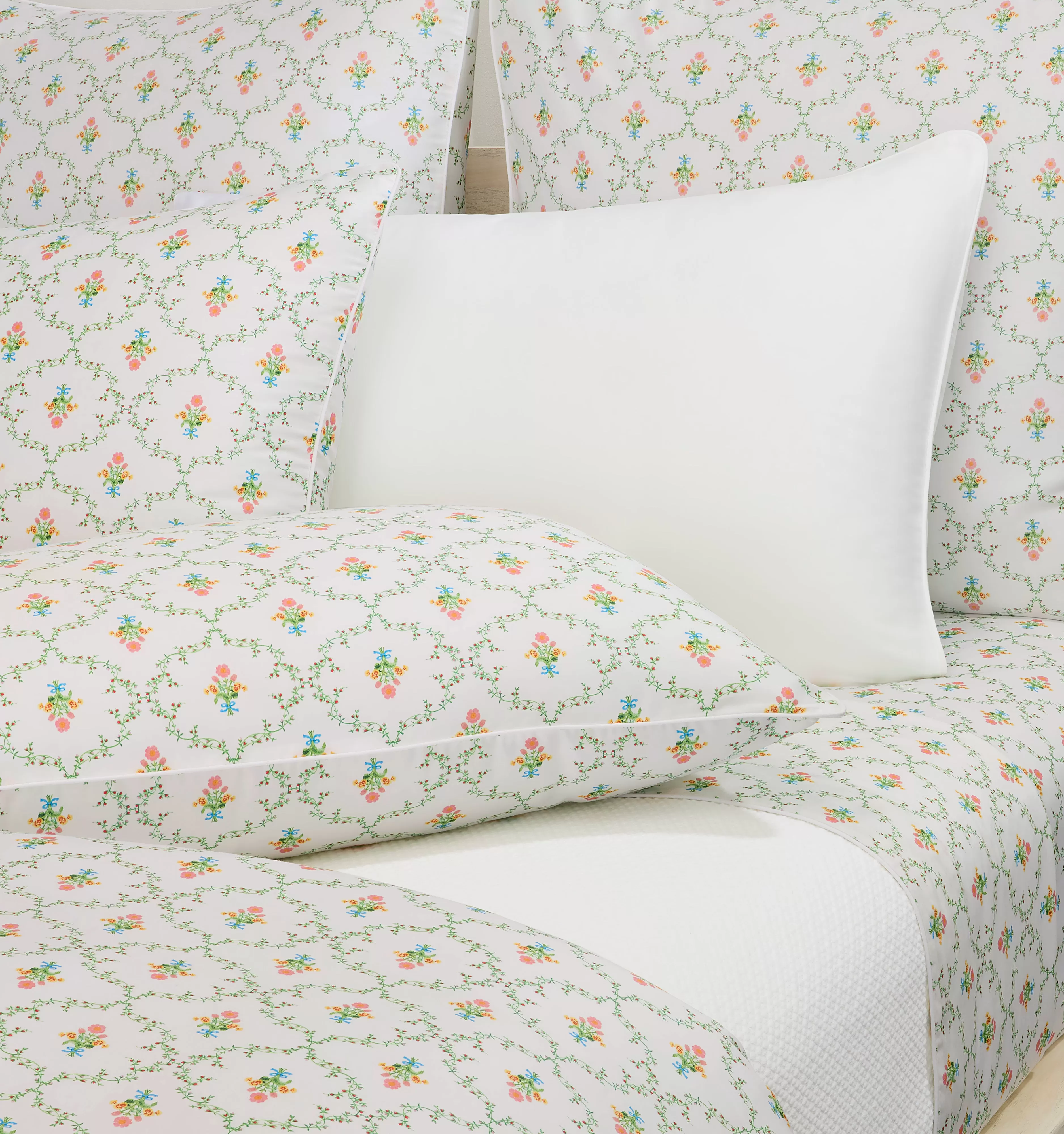 The Duvet Cover - Pastel Trellis