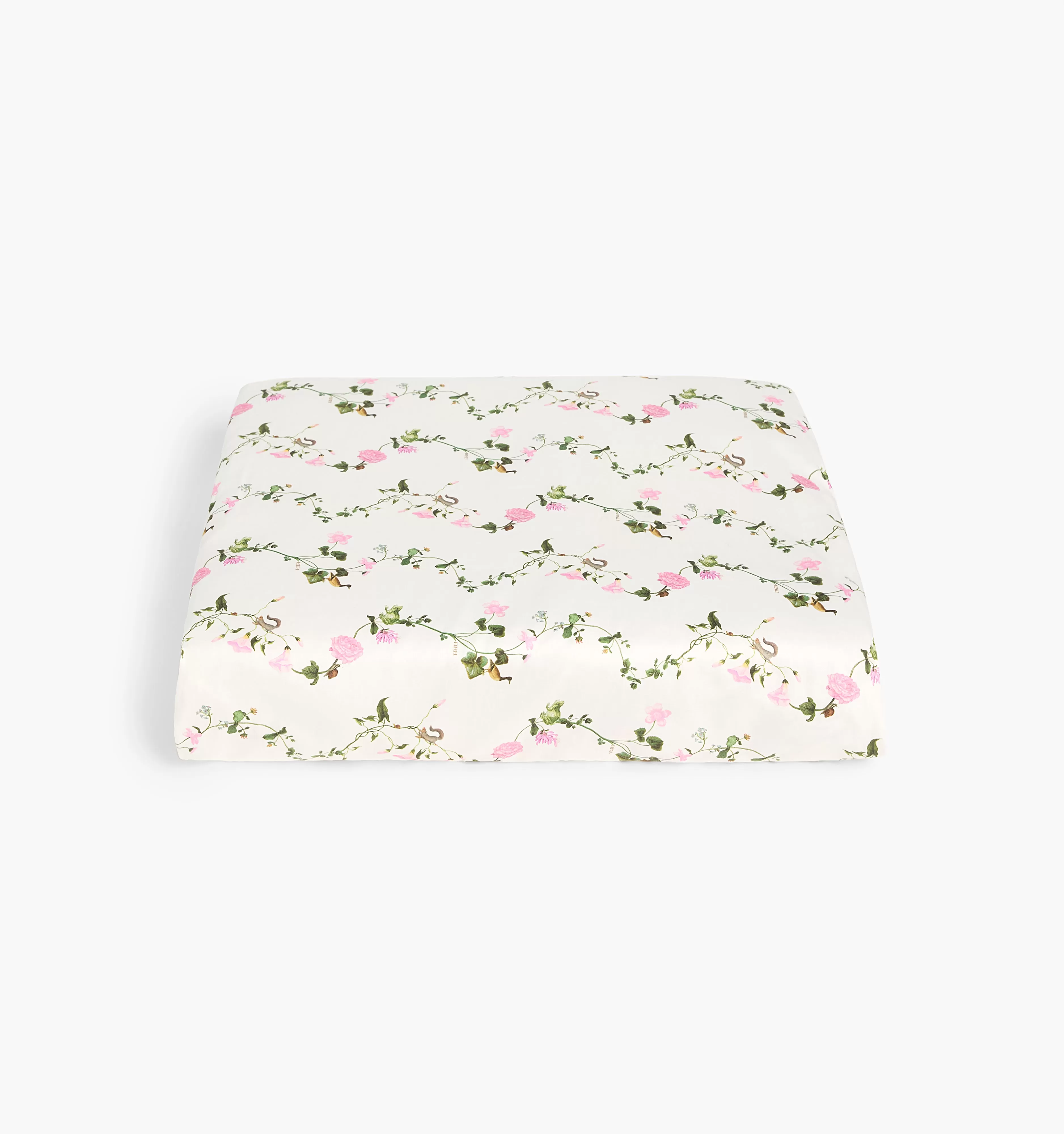 The Fitted Sheet - Pink Pond Floral