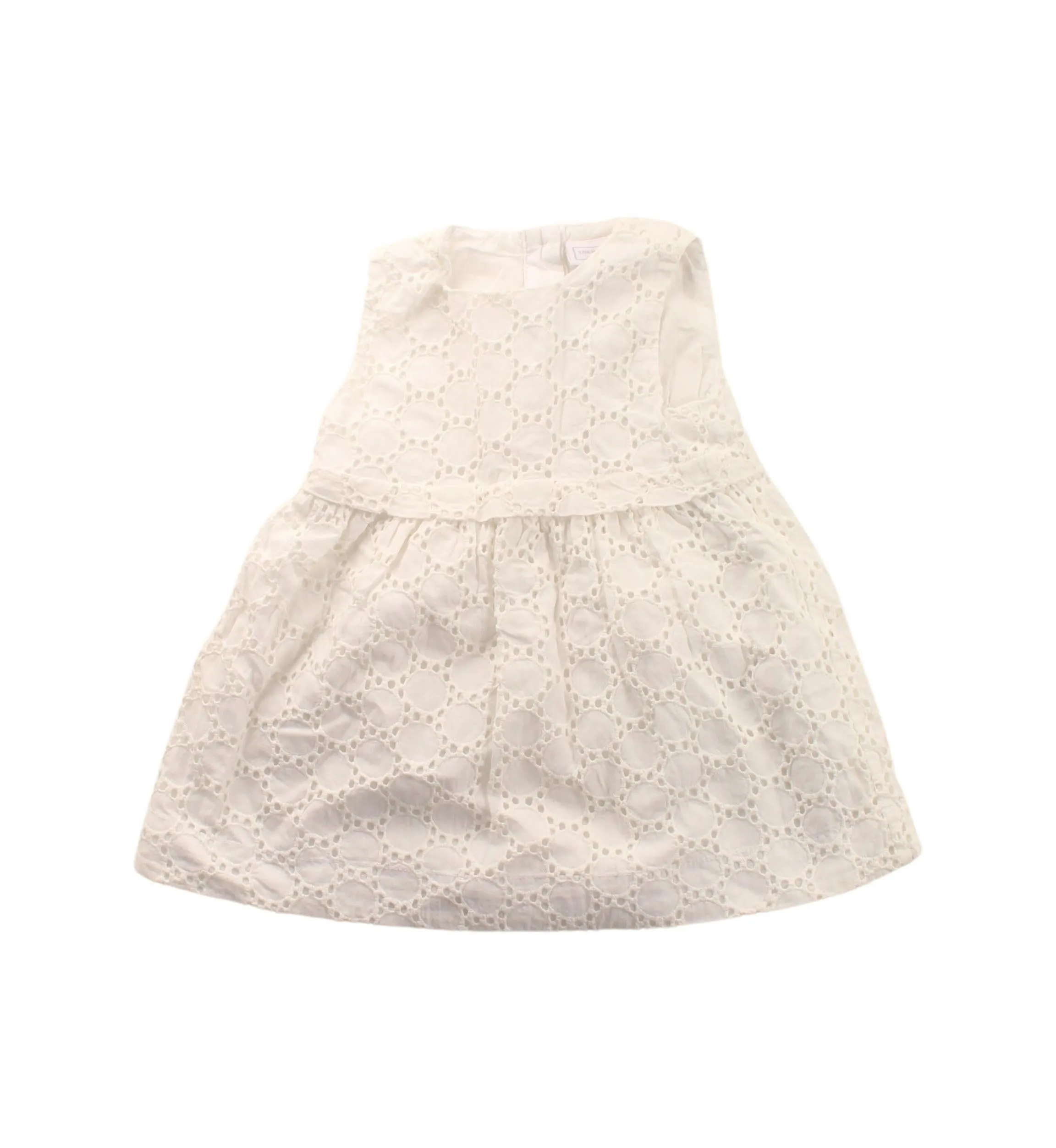 The Little White Company Sleeveless Dress 0-3M