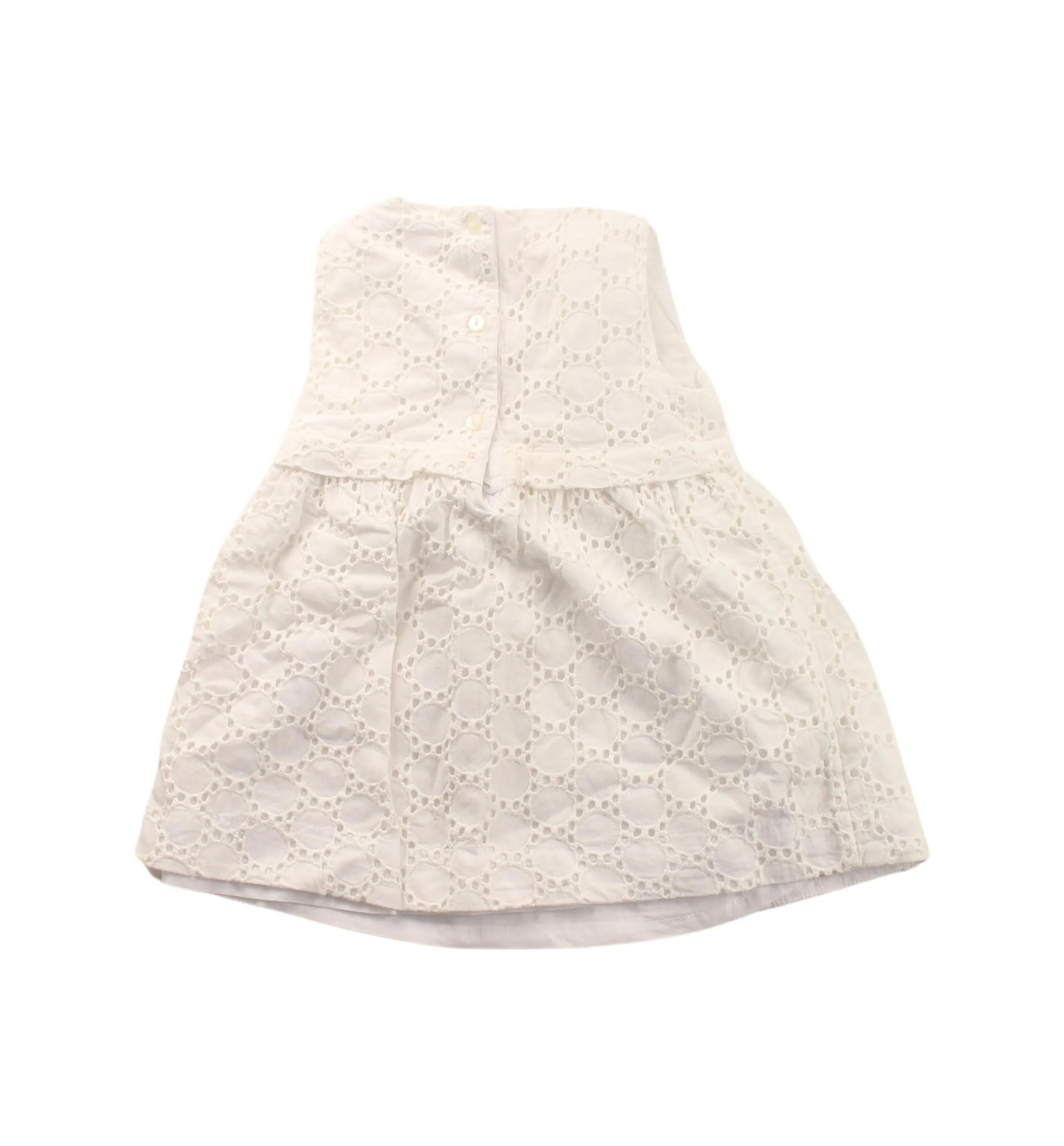 The Little White Company Sleeveless Dress 0-3M