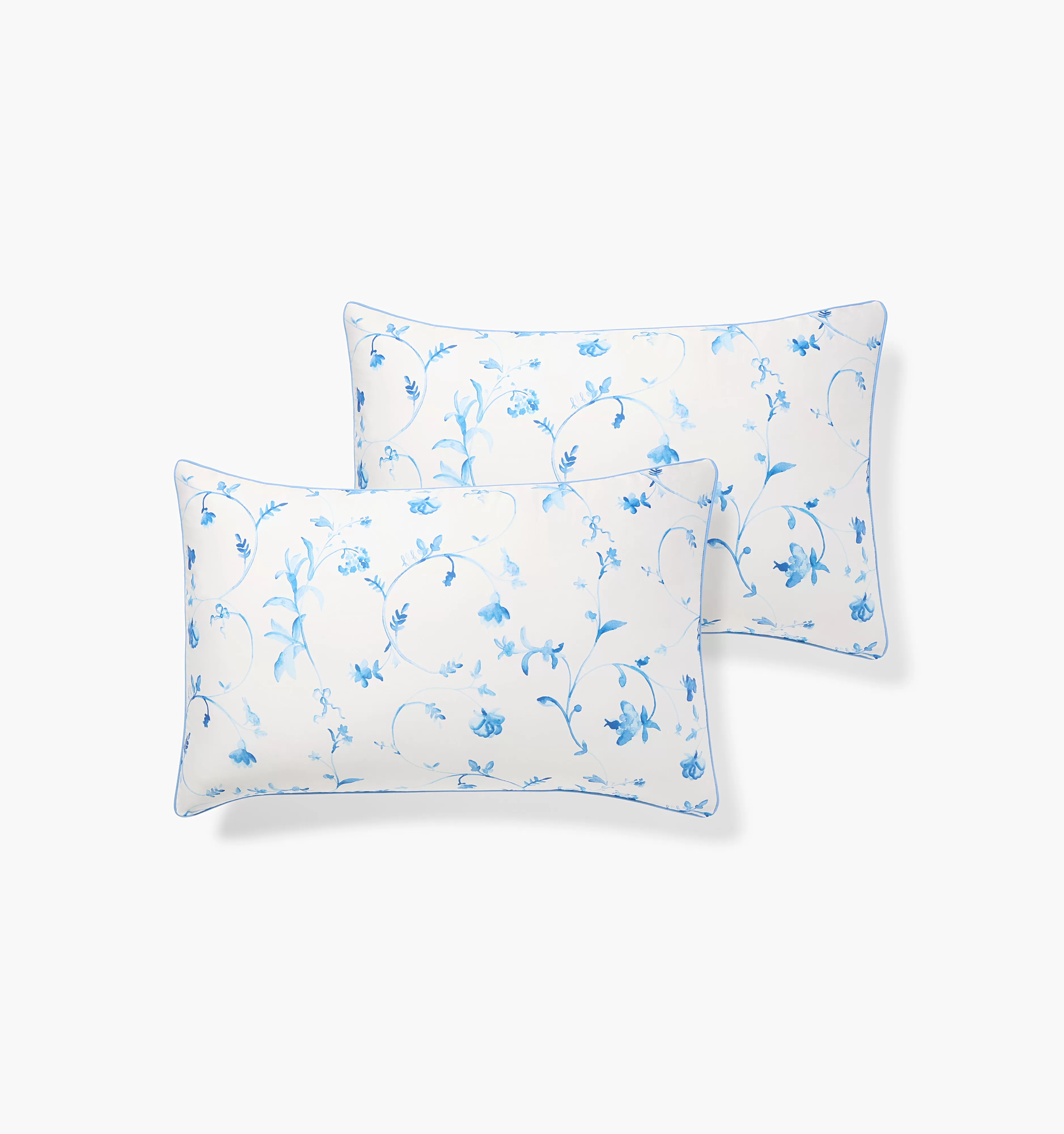 The Pillowcase Set - Blue Botanical