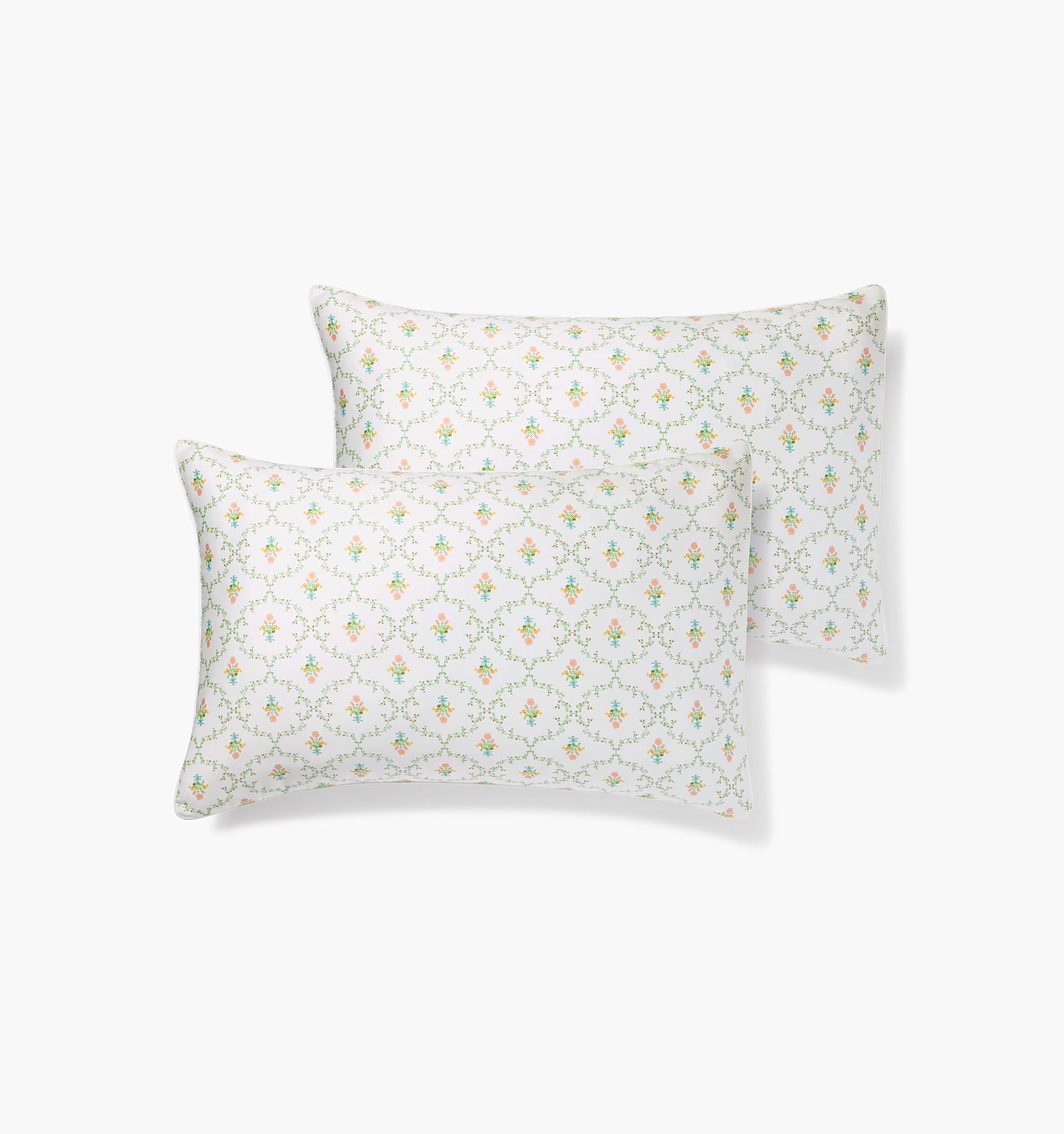 The Pillowcase Set - Pastel Trellis