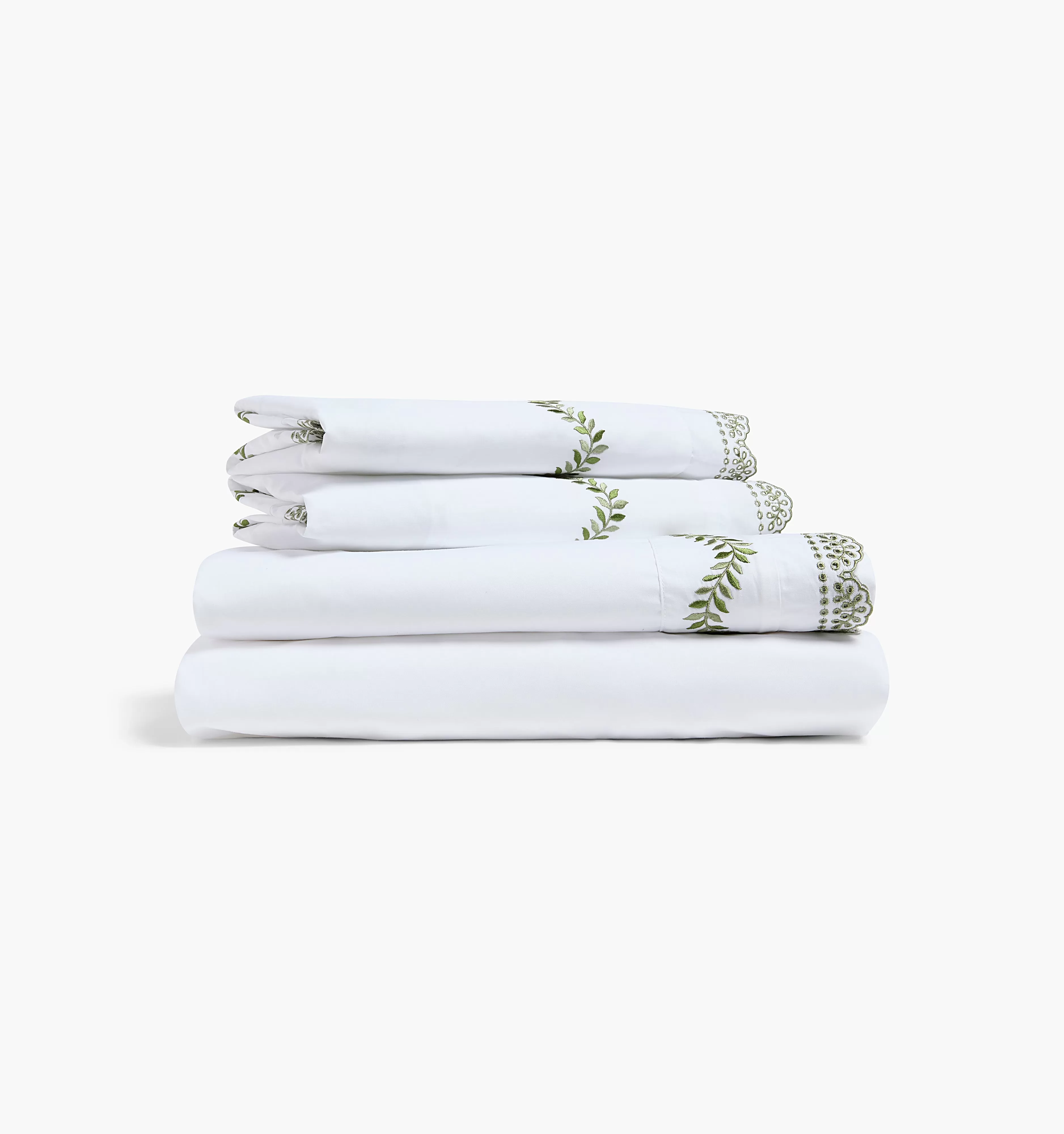 The Sheet Set - Apple Green Sloane