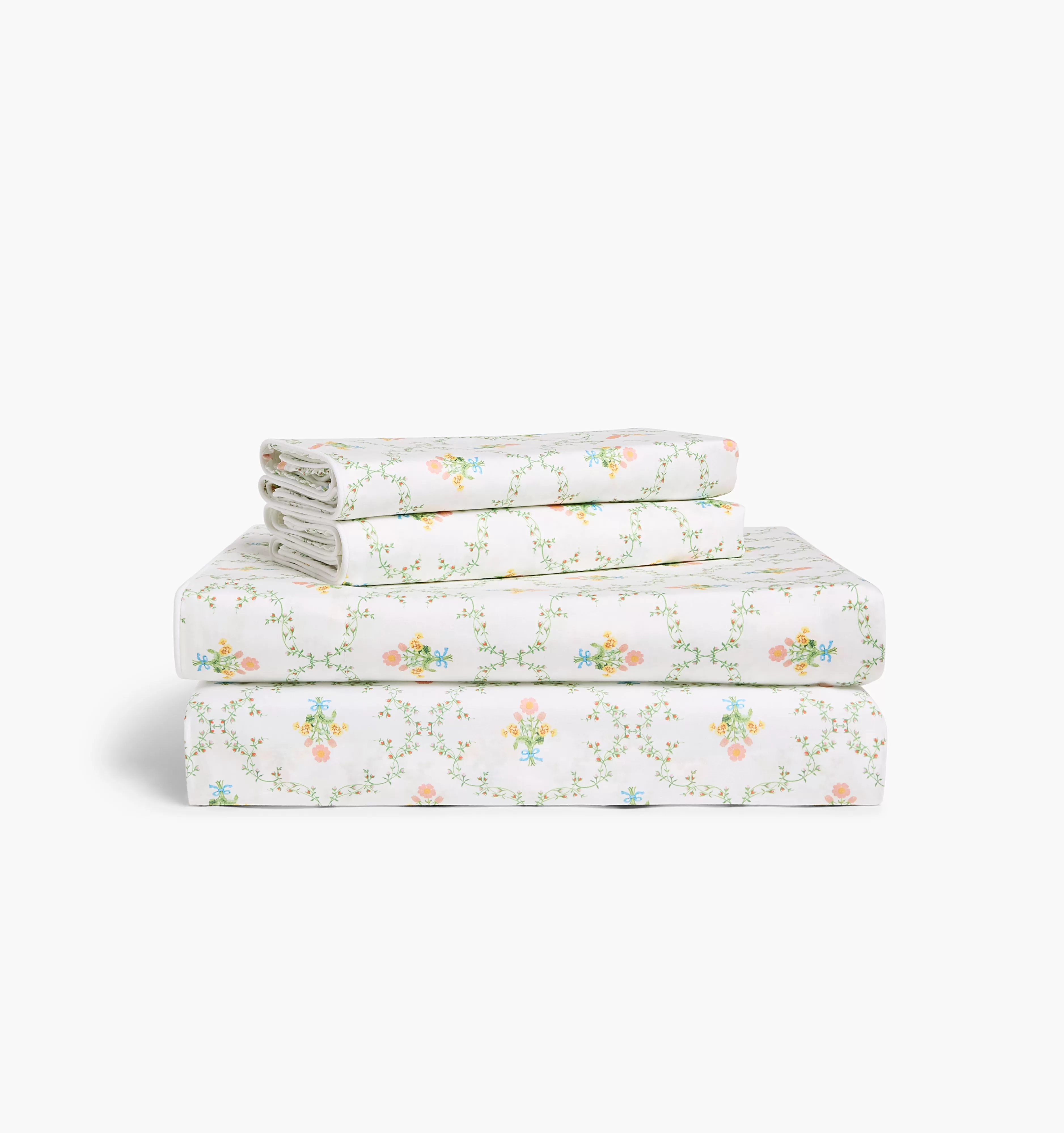 The Sheet Set - Pastel Trellis