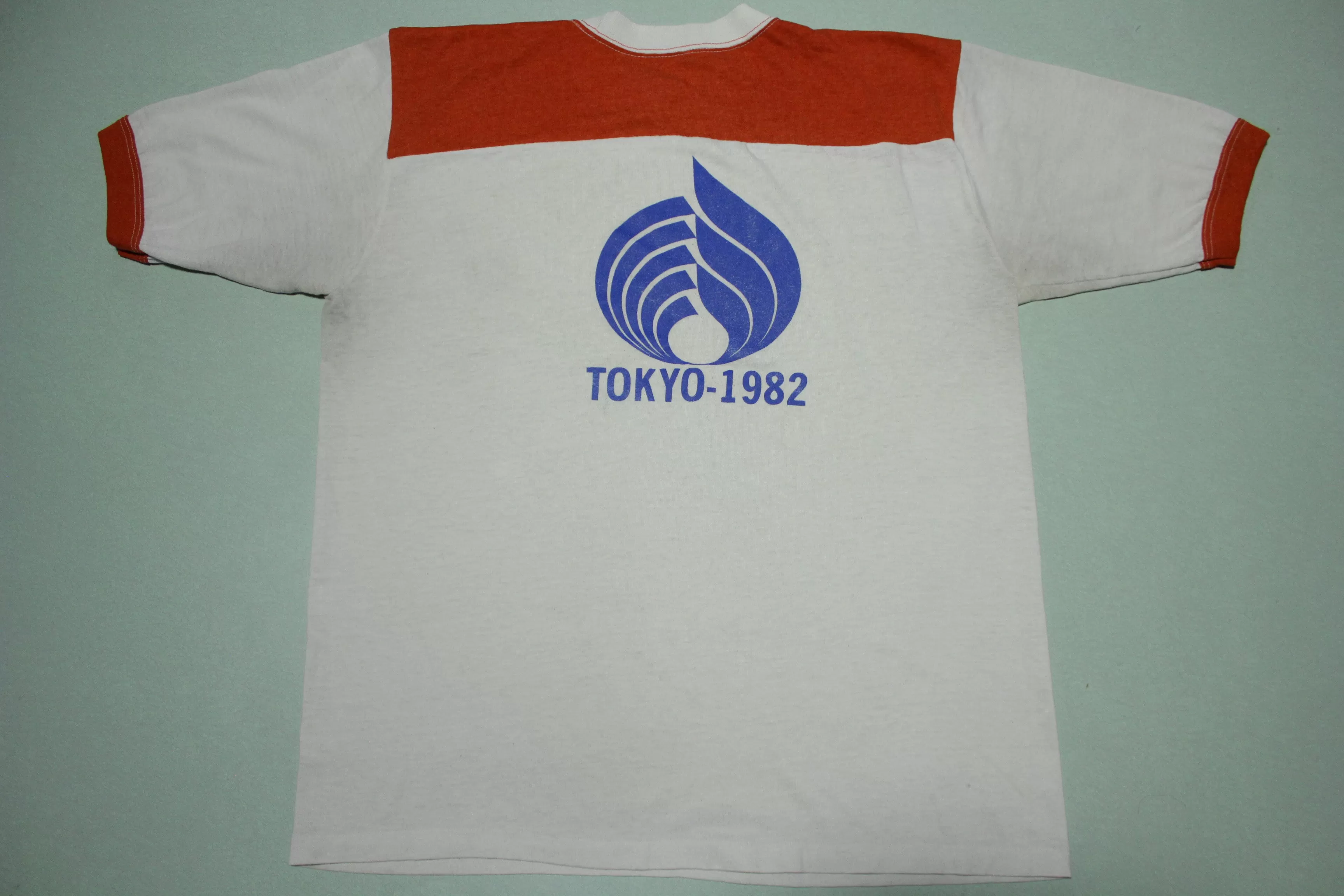 Tokyo 1982 Vintage 80's Olympics Track Panel USA T-Shirt