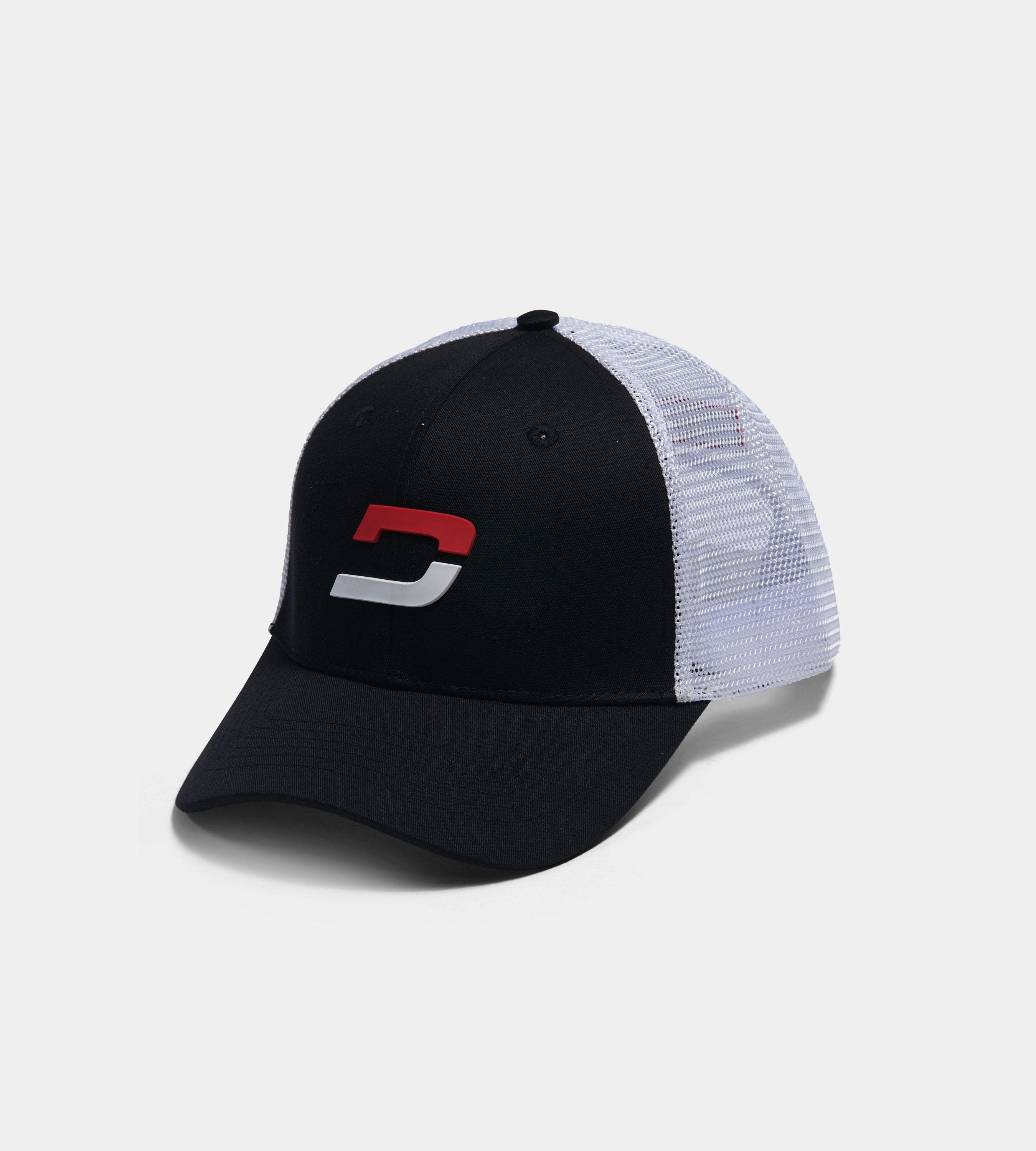 TOUR MESH CAP - BLACK / WHITE / RED