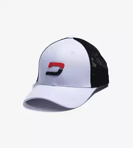 TOUR MESH CAP - WHITE / RED / BLACK