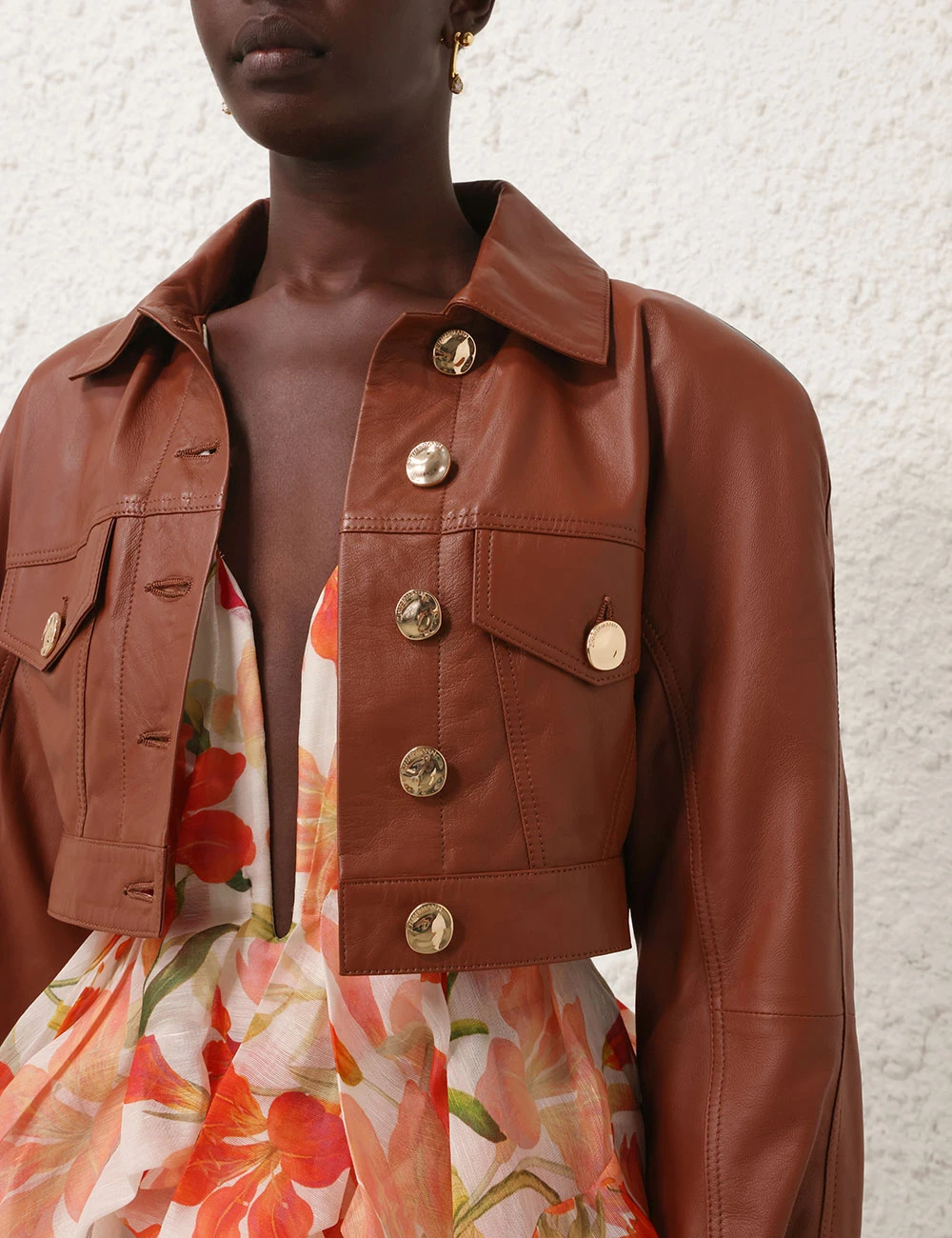 		Tranquillity Leather Jacket	