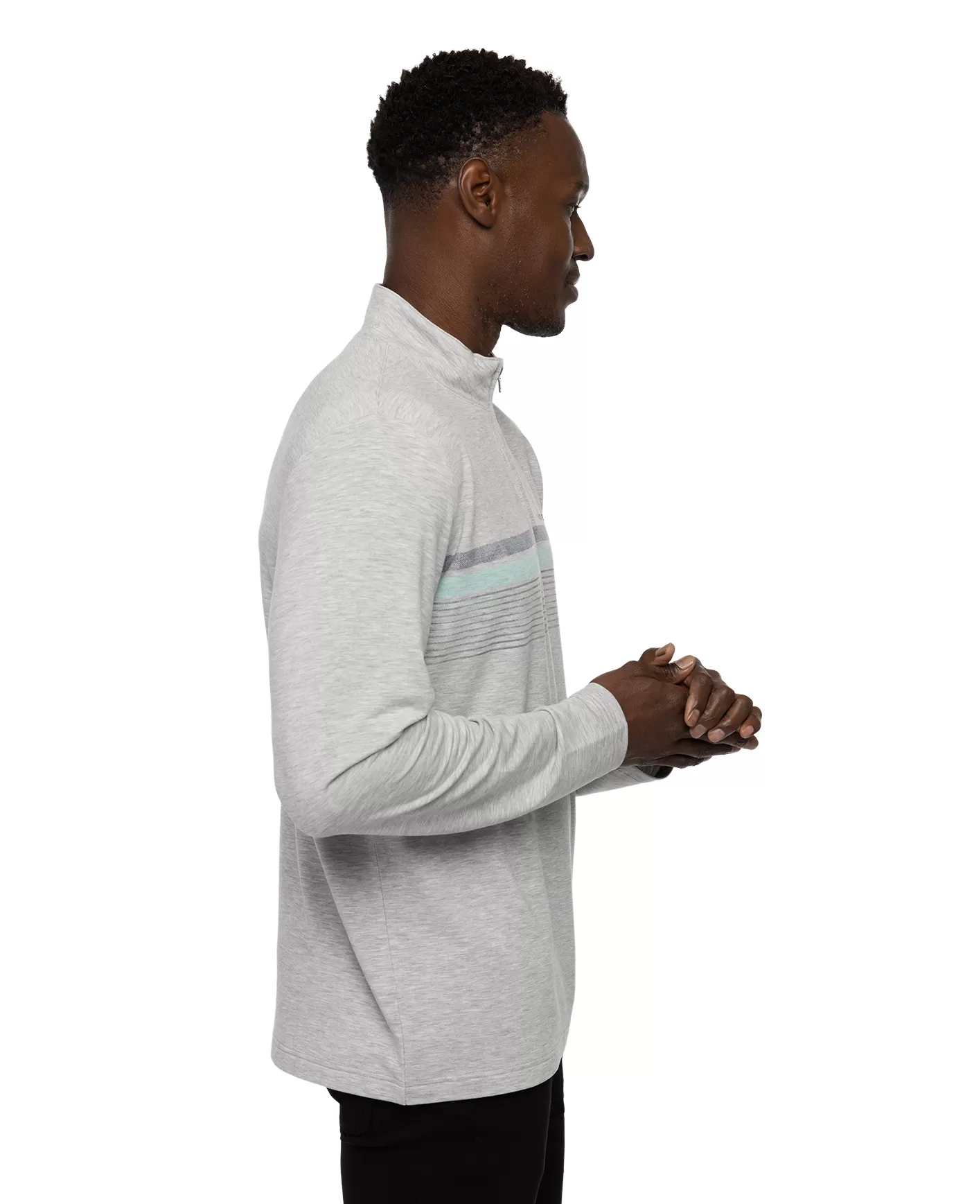 Travis Mathew 1/4 Zip Pullover Twist Of Lime