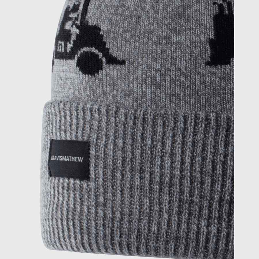 Travis Mathew Swingles Beanie - Grey