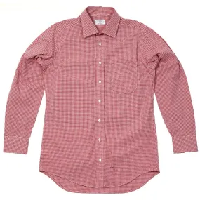 Troy Shirtmakers Guild Gingham Shirt Red