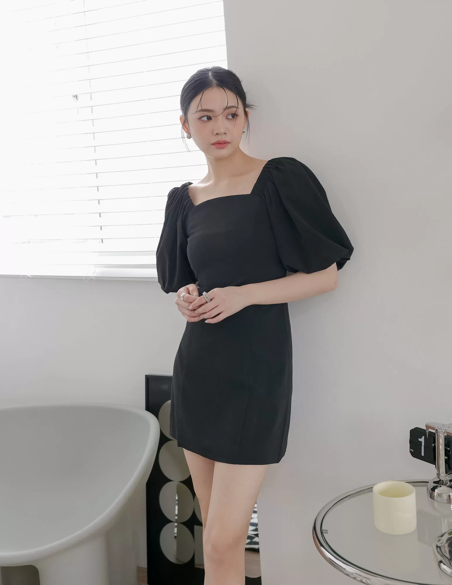 Valeria Dress in Black