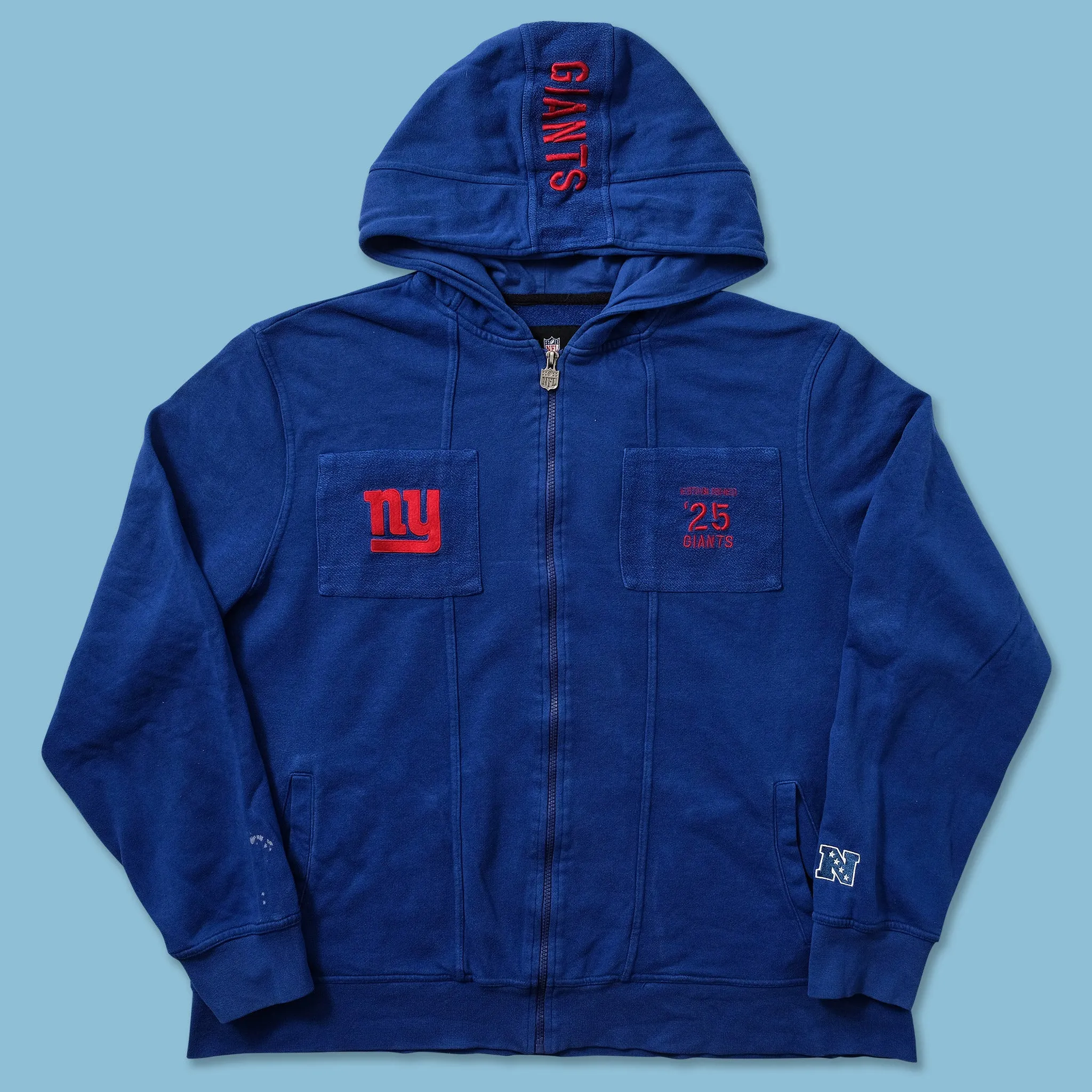 Vintage New York Giants Zip Hoody XXL