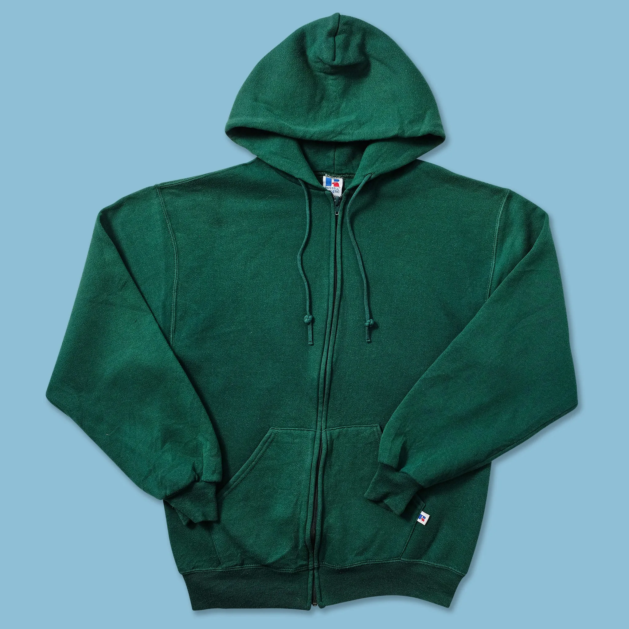 Vintage Russell Athletic Zip Hoody Small