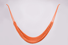 Vivid Orange Cotton Hammock