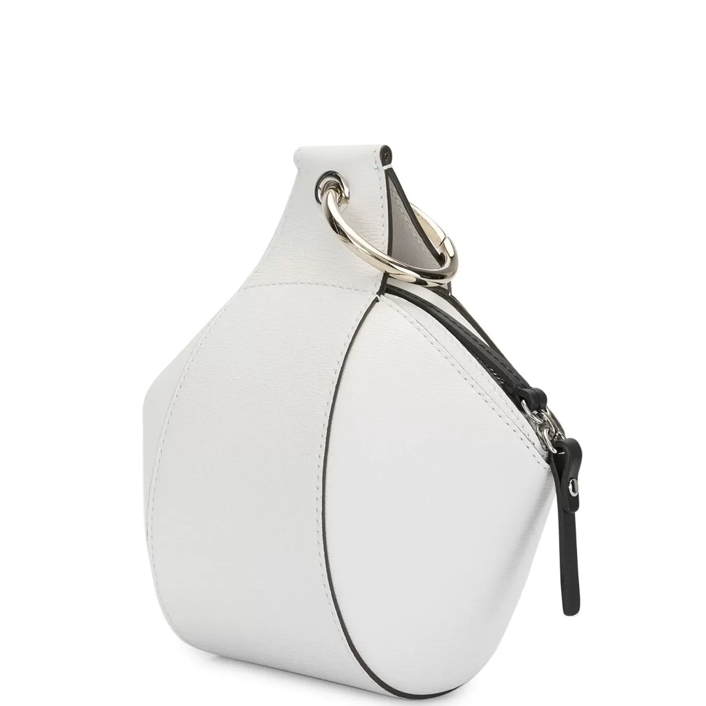 Zippered Pochette, Optic White